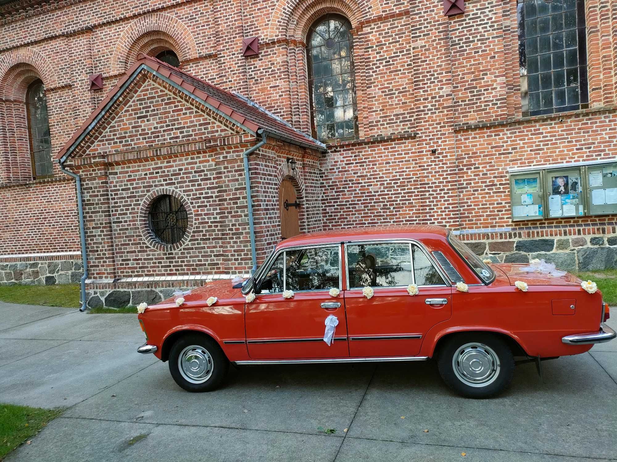 Fiat 125p TAXI, samochód, auto do ślubu