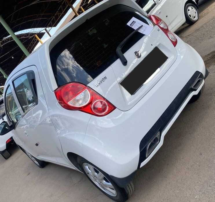 Накладка дифузор заднього бампера для Ravon R2, Chevrolet Spark