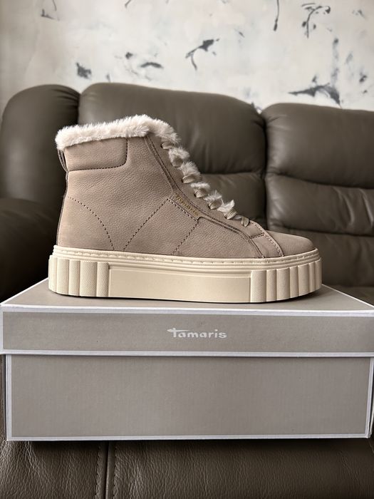 Женские зимние ботинки, сапоги, Tamaris,Ecco,Geox , 38(24.5)