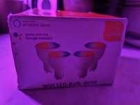 Zestaw 4 szt inteligentych żarówek Wifi RGBW BrizLabs GU10 LED 4,5W A+