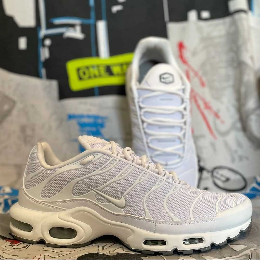 *NoweNikeAirMaxPlusWhiteMęskieDamskie*Szybka wysyłka R38