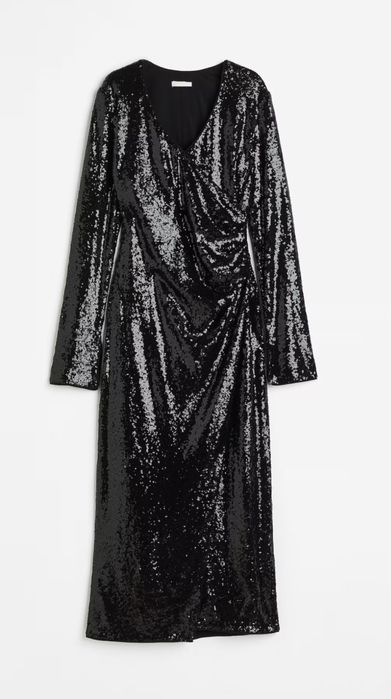 H&M sukienka cekinowa M Nowa cekiny impreza sylwester