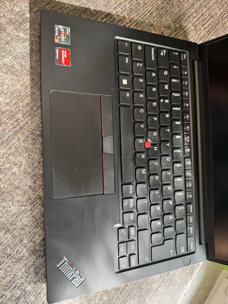 Laptop Lenovo ThinkPad E14 Ryzen 5 7530U 16GB 256GB SSD W11 Pro