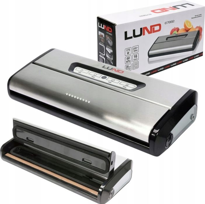 Вакууматор / Вакуумний пакувальник LUND 175 Вт (28 см)