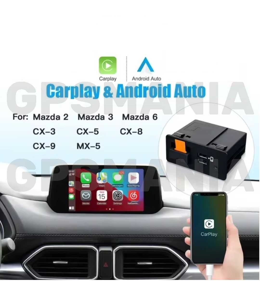 Mazda Android Auto CarPlay do systemu MZD CONNECT 2 3 6 CX-3 CX-5 CX-9