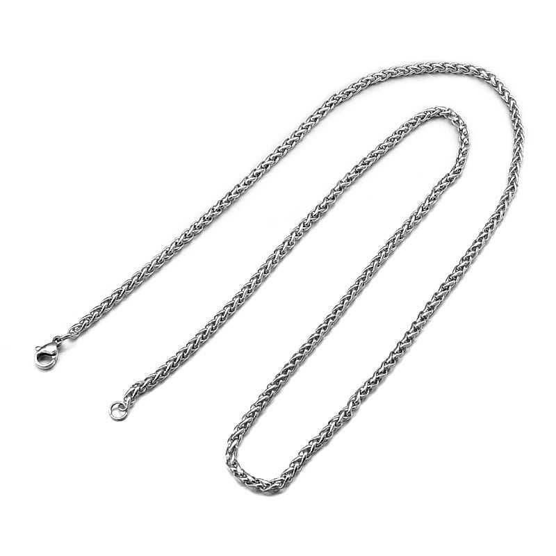 Стильний ланцюжок із нержавіючої сталі Stainless Steel 3мм*60см