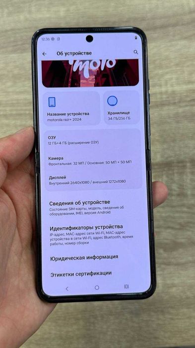 Motorola Razr+ 2024 12/256 GB