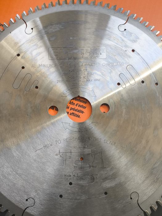 Диск пильний 300 х 30 мм, Z 96, по кольоровим металам та ламінованим п