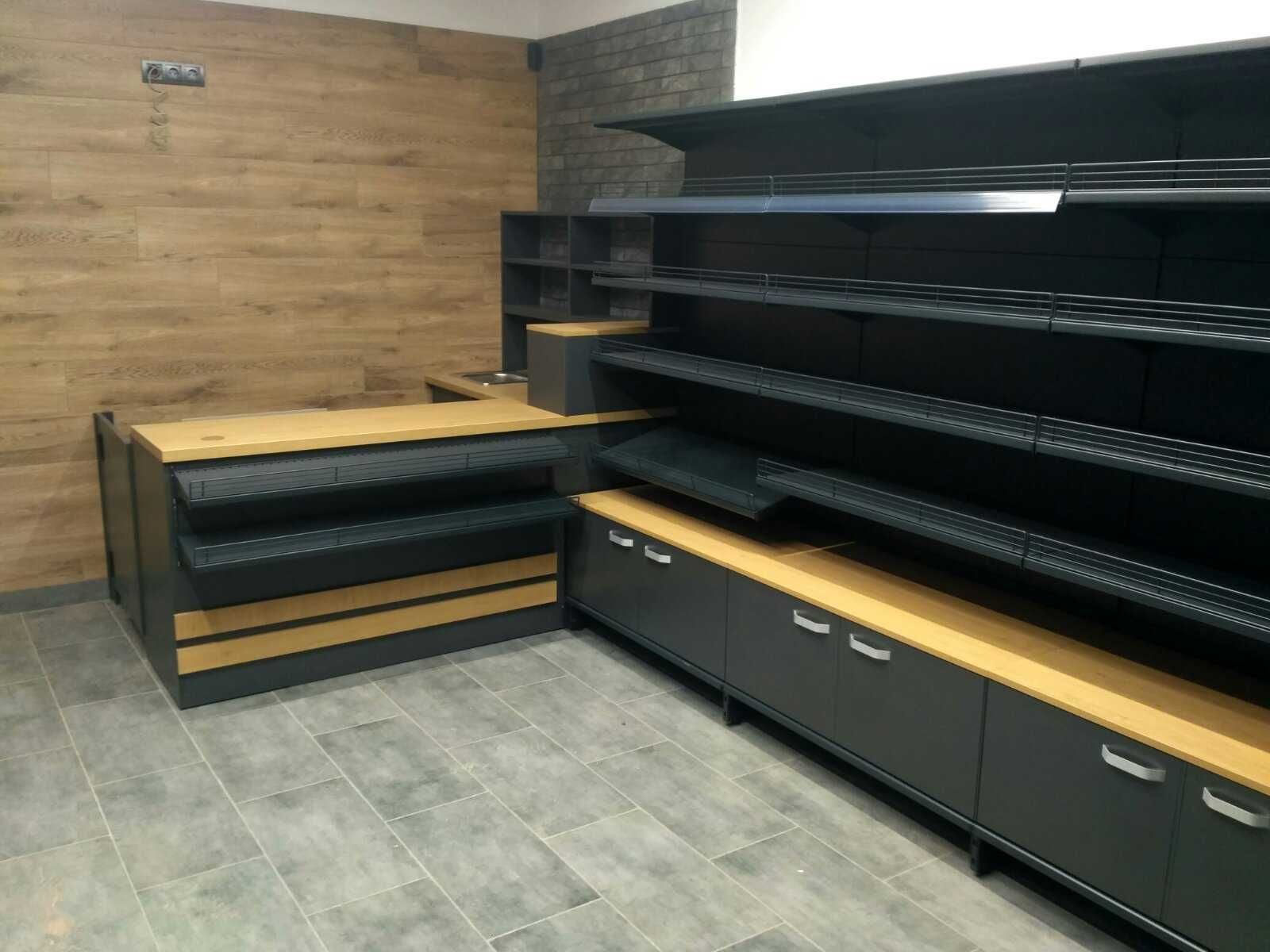 Торгівельне обладнання, стелаж, каси, холодильники
