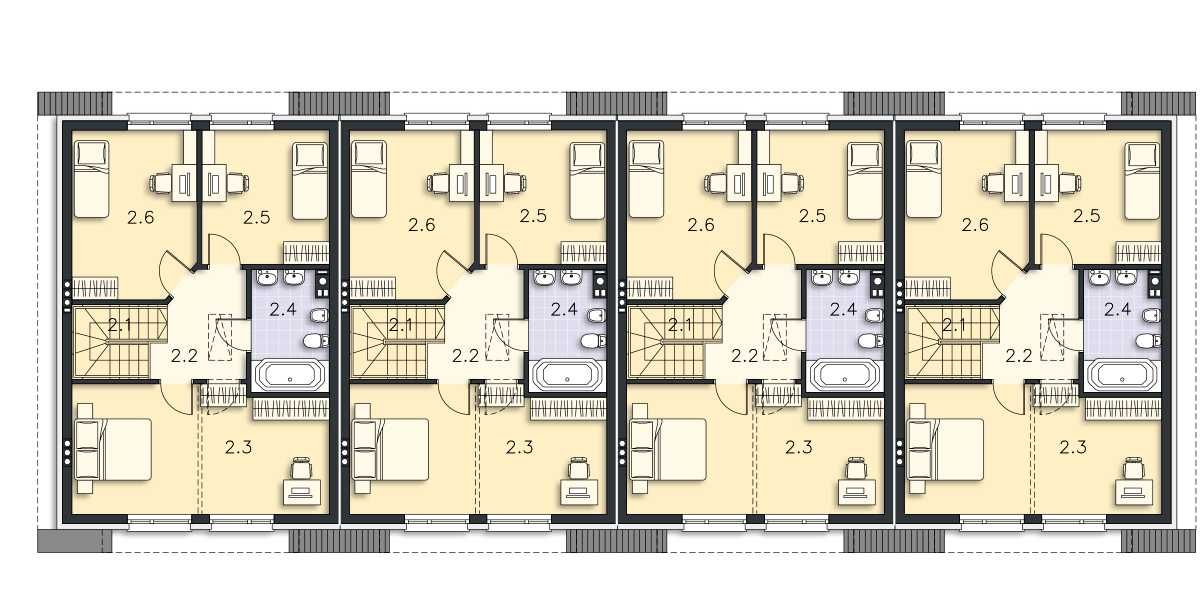 bliźniak Białołęka 5 pokoi - 122m2, duże działki