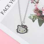 naszyjnik wisiorek Hello Kitty z cyrkoniami