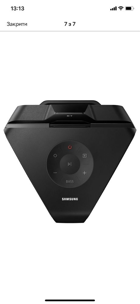 Музичний центр SAMSUNG MX-T70 1500W Вбудований сабвуфер