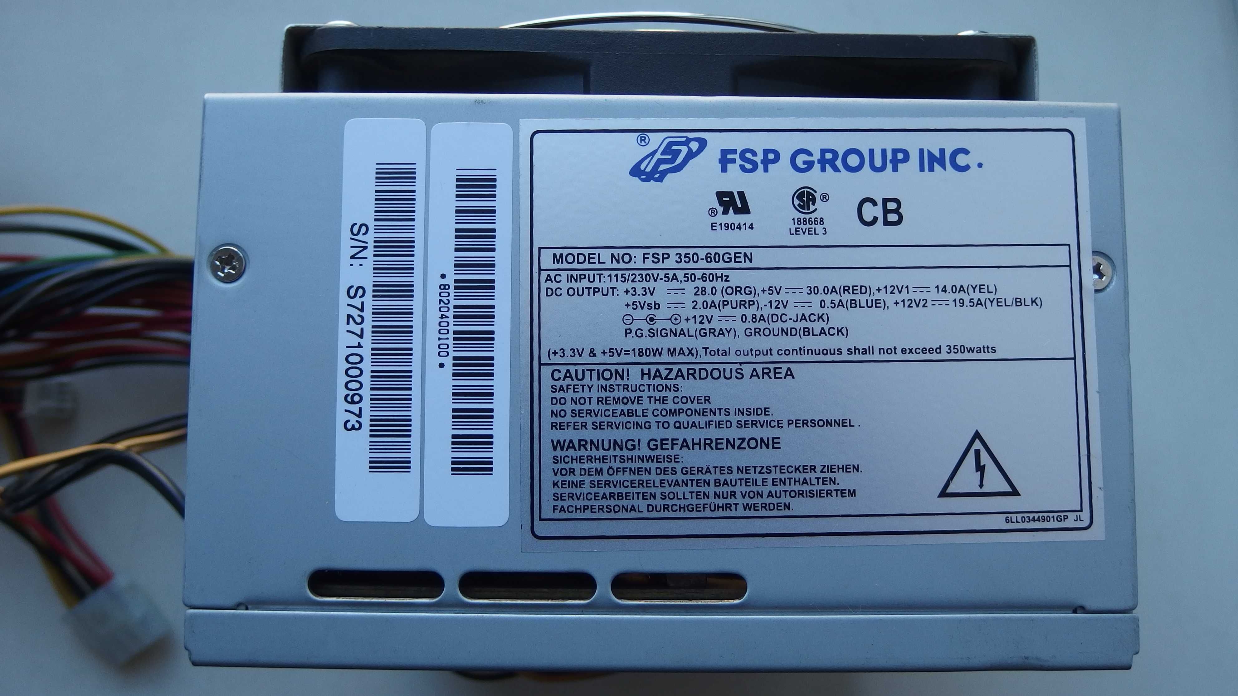 Блок питания FSP 350W