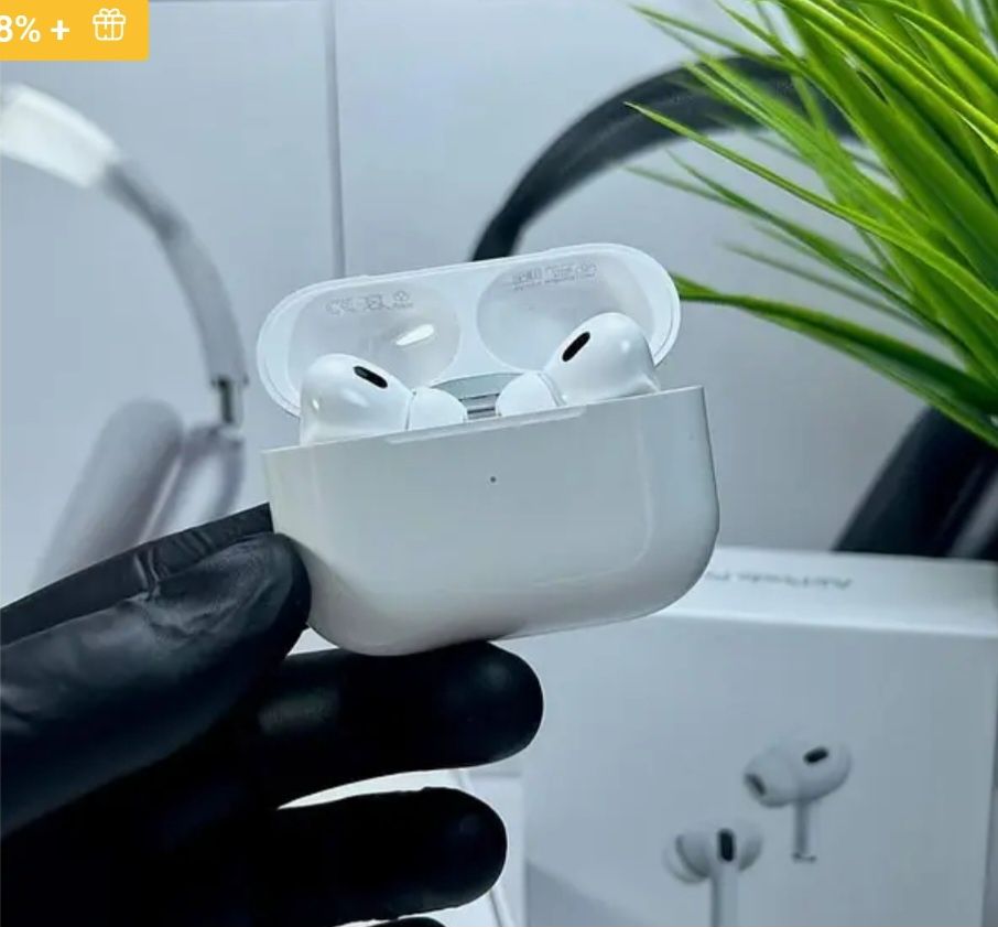 Airpods pro 2/нові +чохол