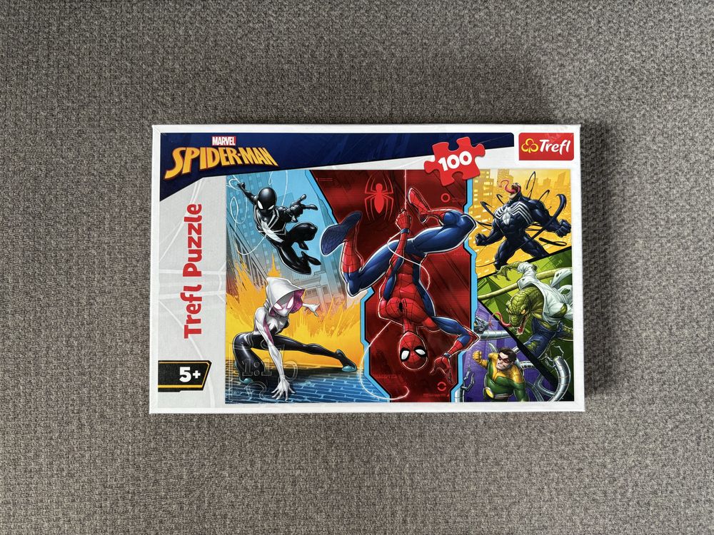 Puzzle Spider-man 100 Trefl Nowe