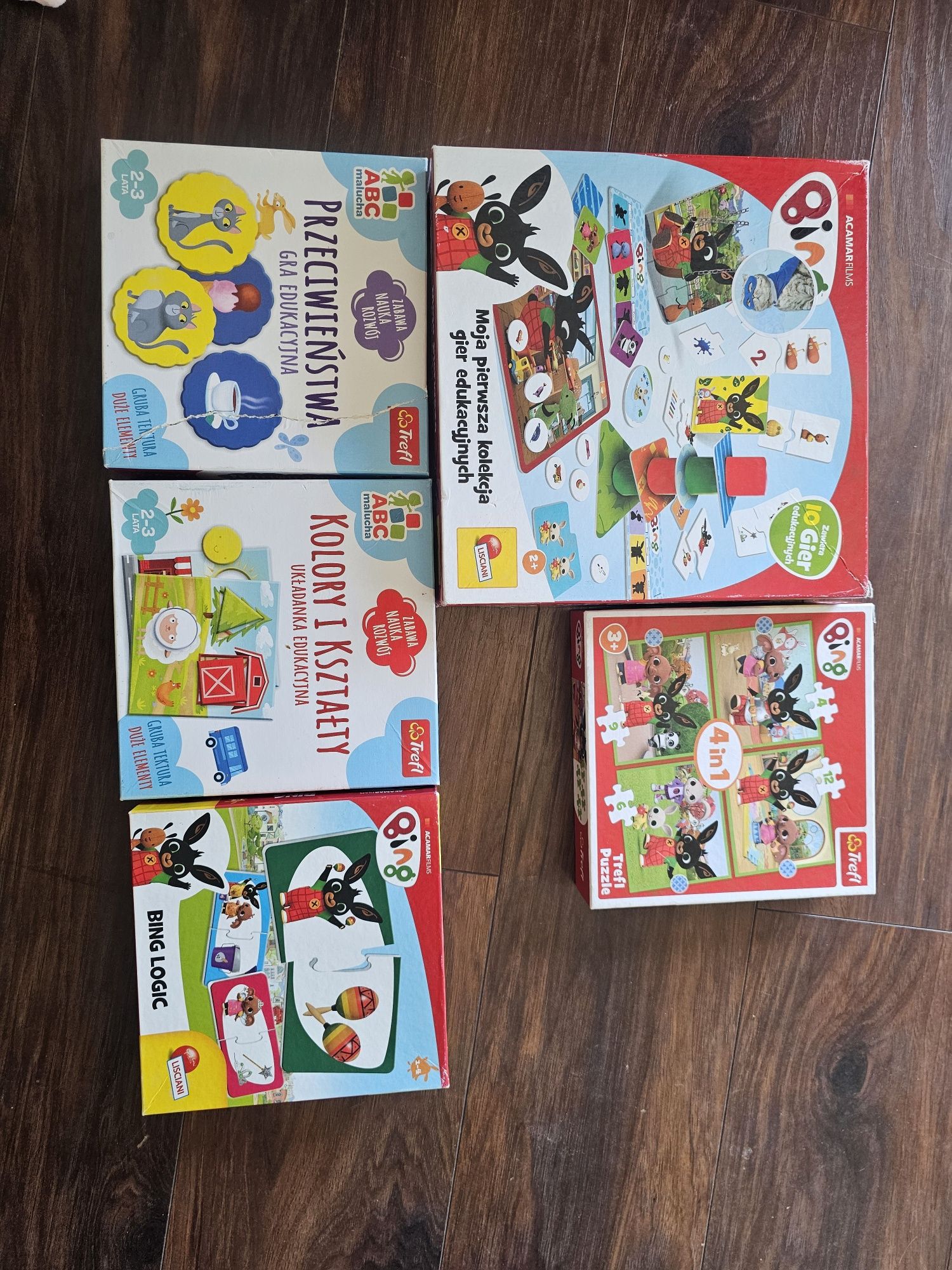 Gry i puzzle dla dzieci 2 -3 lata