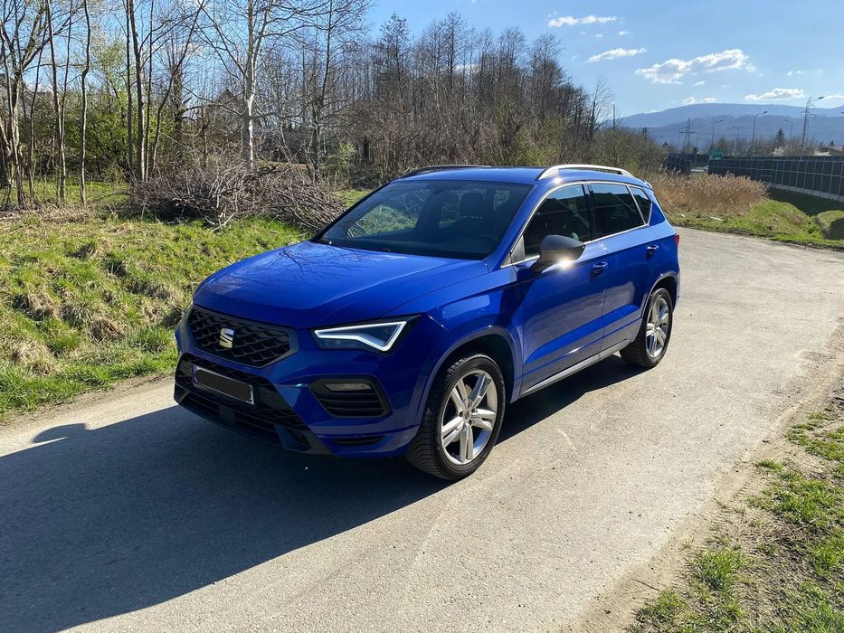 Seat Ateca LIFT FR 2.0 TSI 190KM DSG 4x4, Łopatki, Serwis ASO, GPS, Keyless