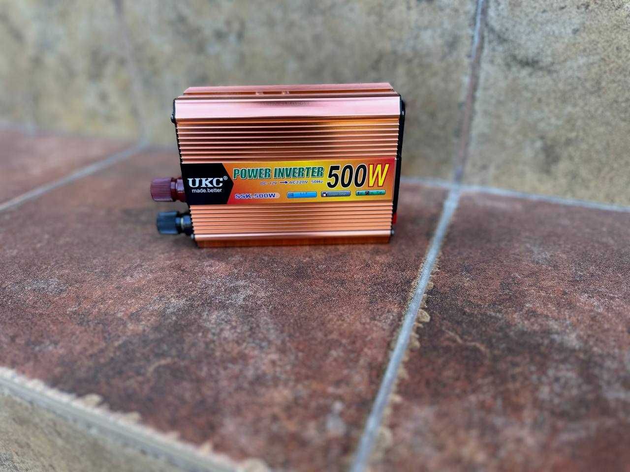 Преобразователь 12v 500ватт. Инвертор. Большой ассортимент