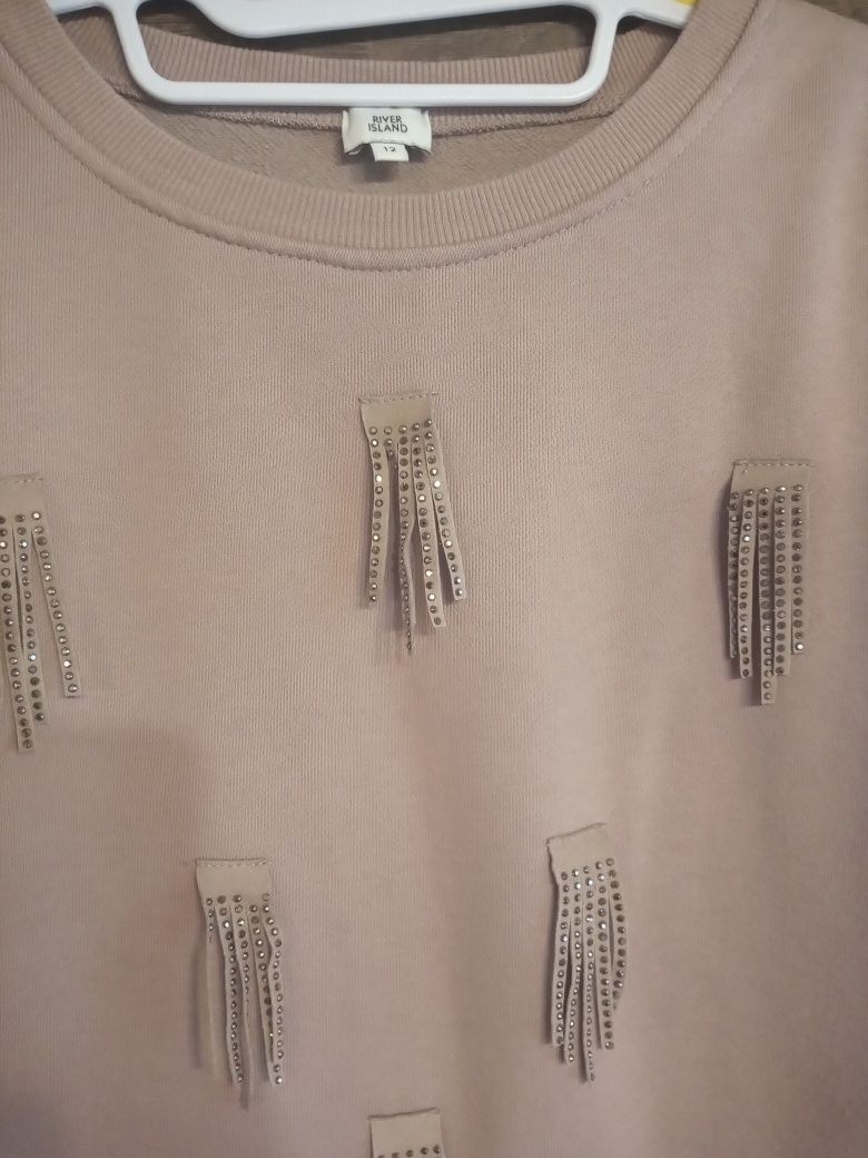 Bluza z frędzlami firmy River Island rozmiar 40