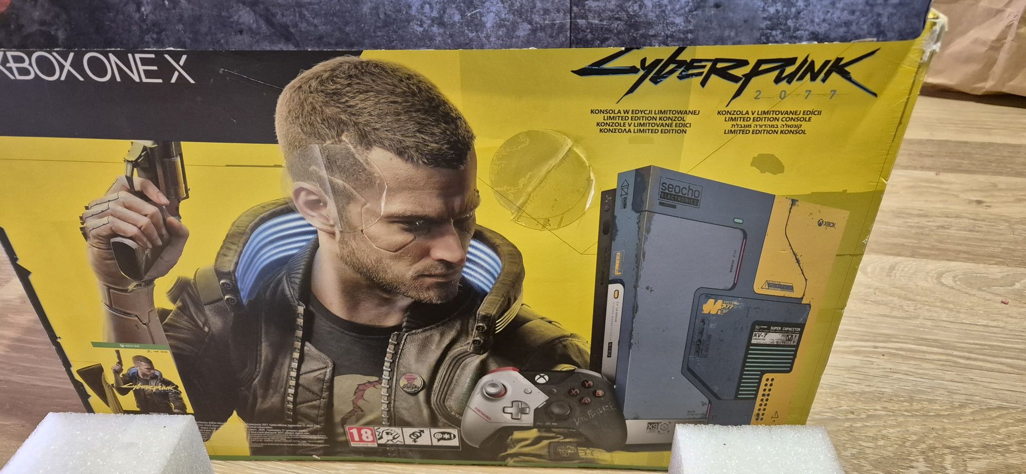 Xbox one x 1tb cyberpunk edition