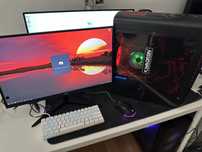 Monitor AOC 60Hz e Pc gamer