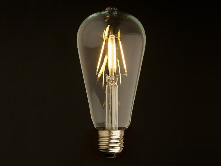 LED Лампа Эдисона ST64 светодиодная Лампочка Эдисона ST-64 Едісона