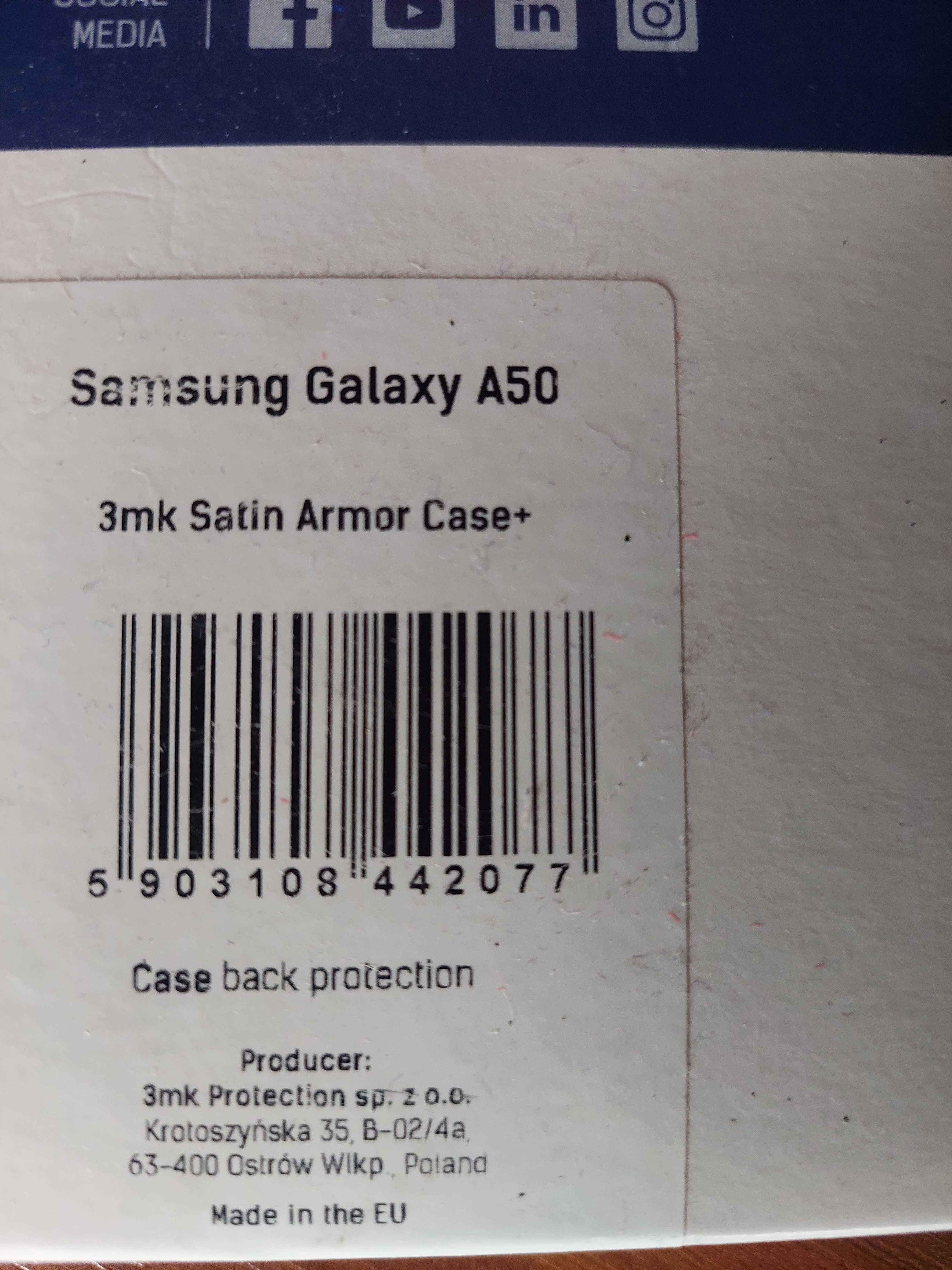 Samsung Galaxy A50 - 3mk Satin Armor Case+