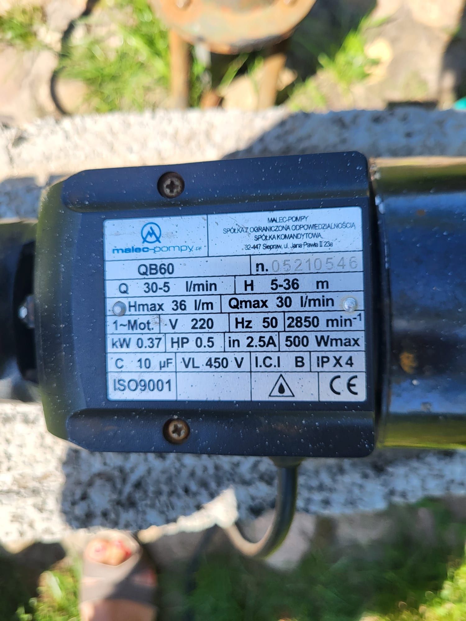 Pompa QB-60 sprzedam