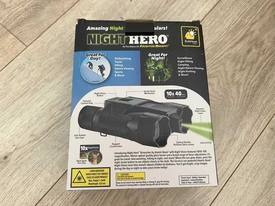 Іграшковий бінокль з лазерним нічним підсвічуванням Night Hero