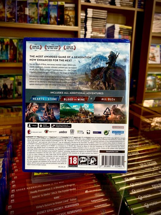 Wiedźmin 3: Dziki Gon - Edycja kompletna [PS5] PL, NOWA