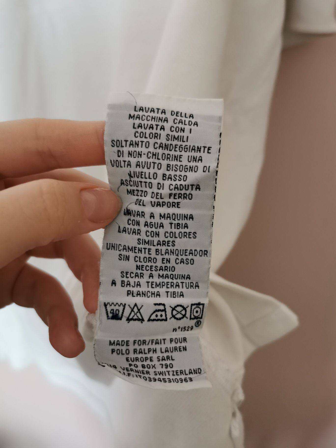 Polo Ralph Lauren koszula z krótkim rękawem męska XL XXL 3XL biała