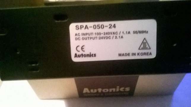 Блок питания SPA-050-24 24VDC Autonics 2.1А