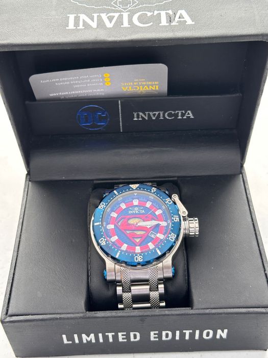 Relogio Invicta Edicao limitada DC MODELO USA AUTOMATICO