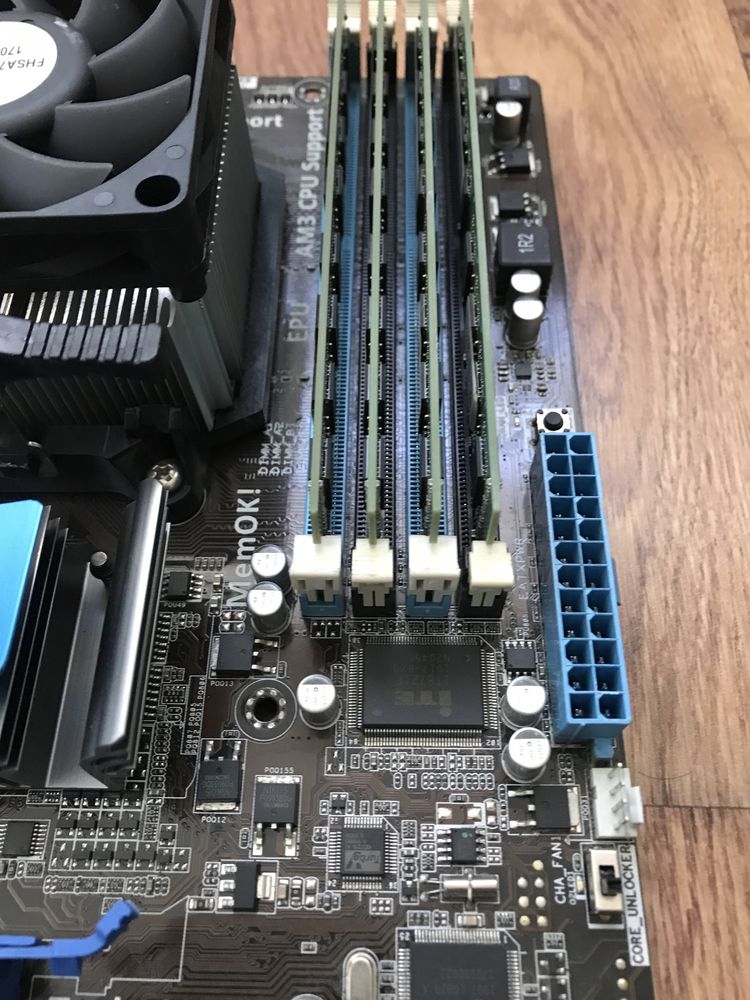 AMD Phenom X4-965 BE процесор/16 GB Ram,материнська плата Asus M4A87TD