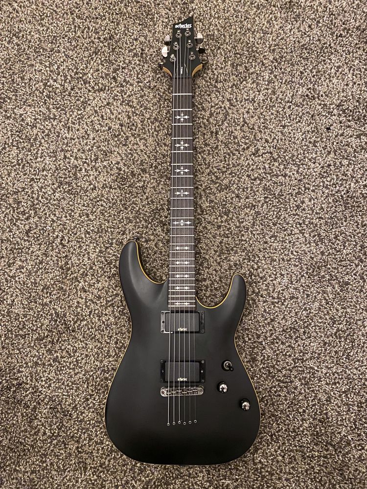 Guitarra Schecter Demon 6 Diamond Satin Black