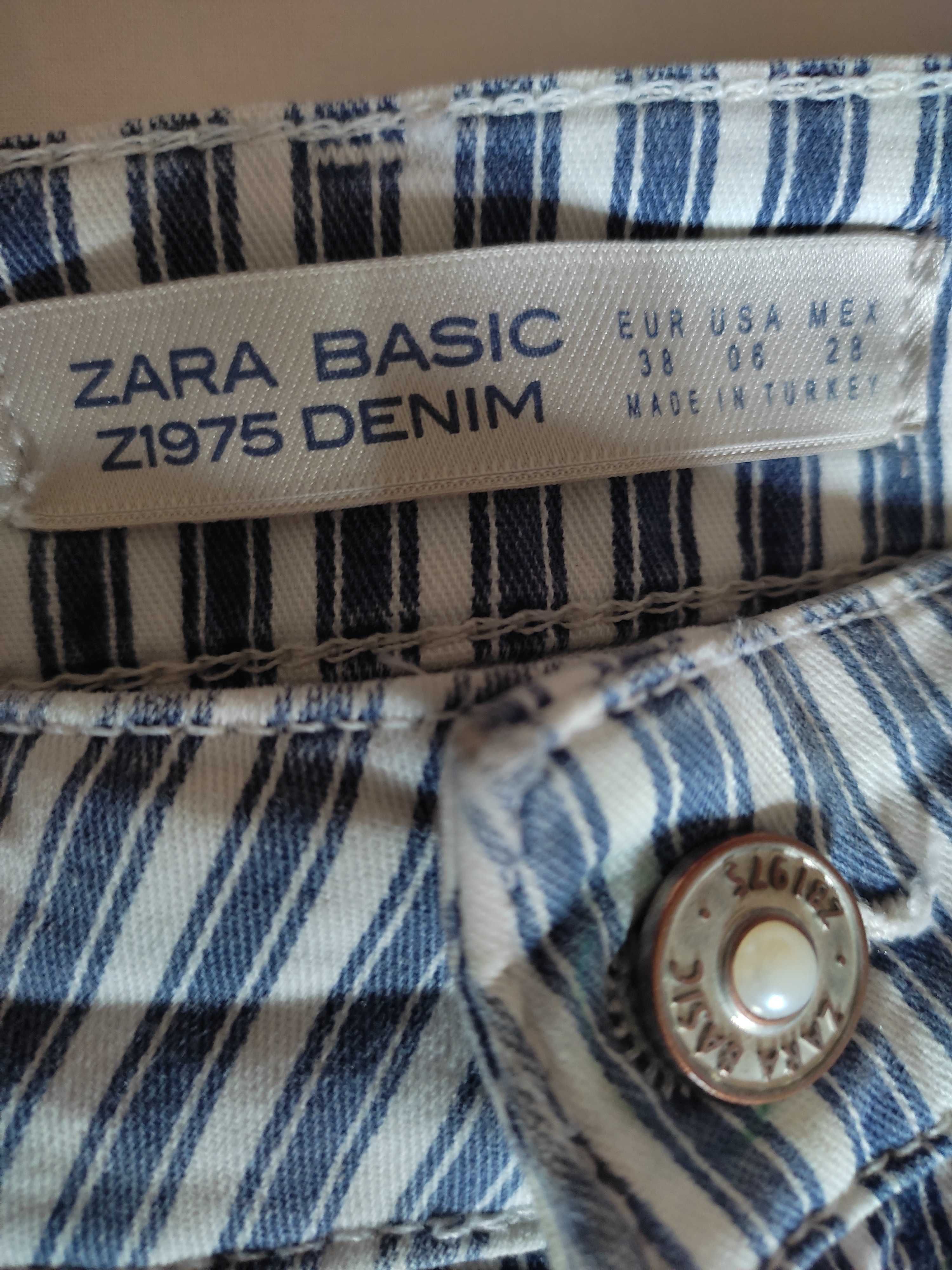 Calças Zara Azuis nº 38