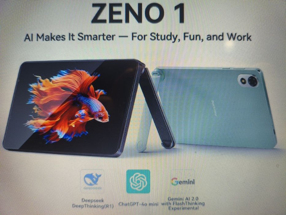 Планшет новий (2025) Blackview Zeno 1 LTE 4G 8" HD 6/256GB Rock Black