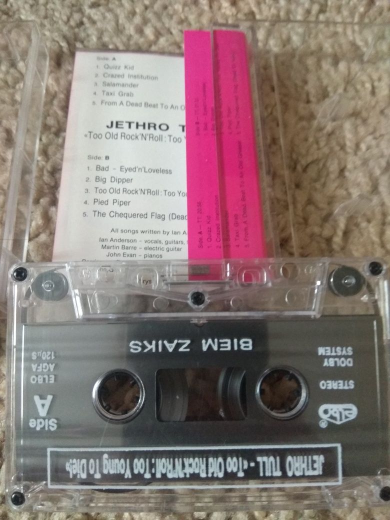 Jethro Tull 2 kasety magnetofonowe