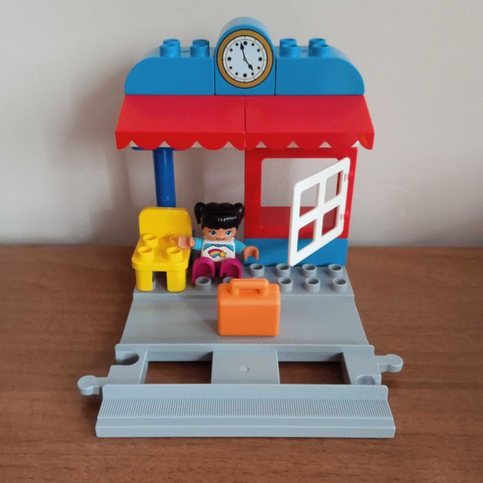 Конструктор LEGO DUPLO (10874) Паровоз / Поїзд на паровій тязі