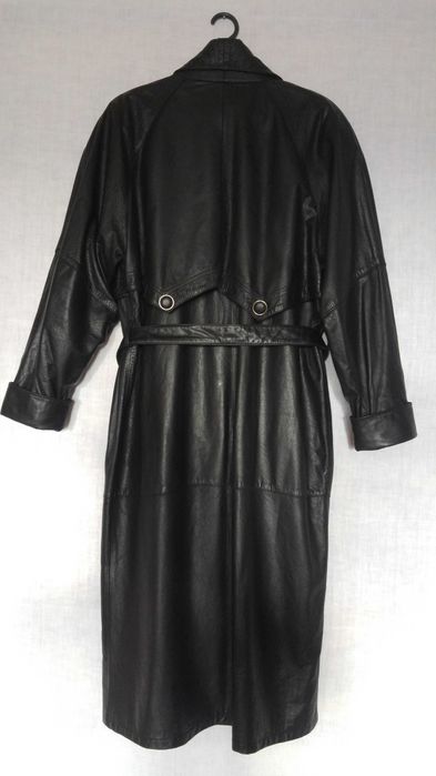 Жіночий шкіряний плащ-пальто Kum Ho Deep Classic Leather (South Korea)