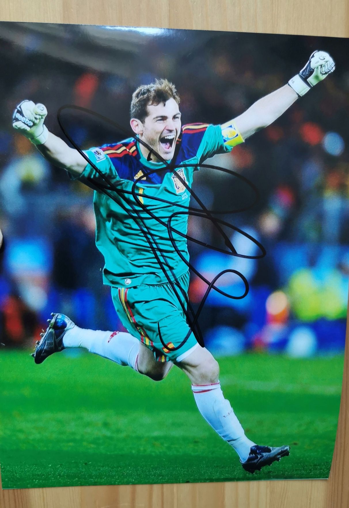 !PRZECENA! - Iker CASILLAS - autograf (foto 15x21) + potwierdzenie uzy