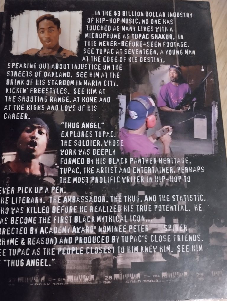 Tupac shakur thug angel 2-dvd special edition