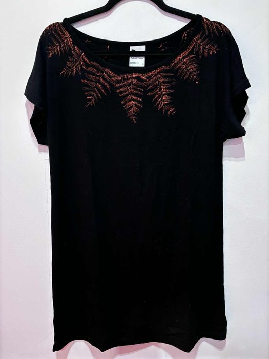 Unikat Tunika jedyna taka ręcznie malowana prezent pod choinkę Mikołaj