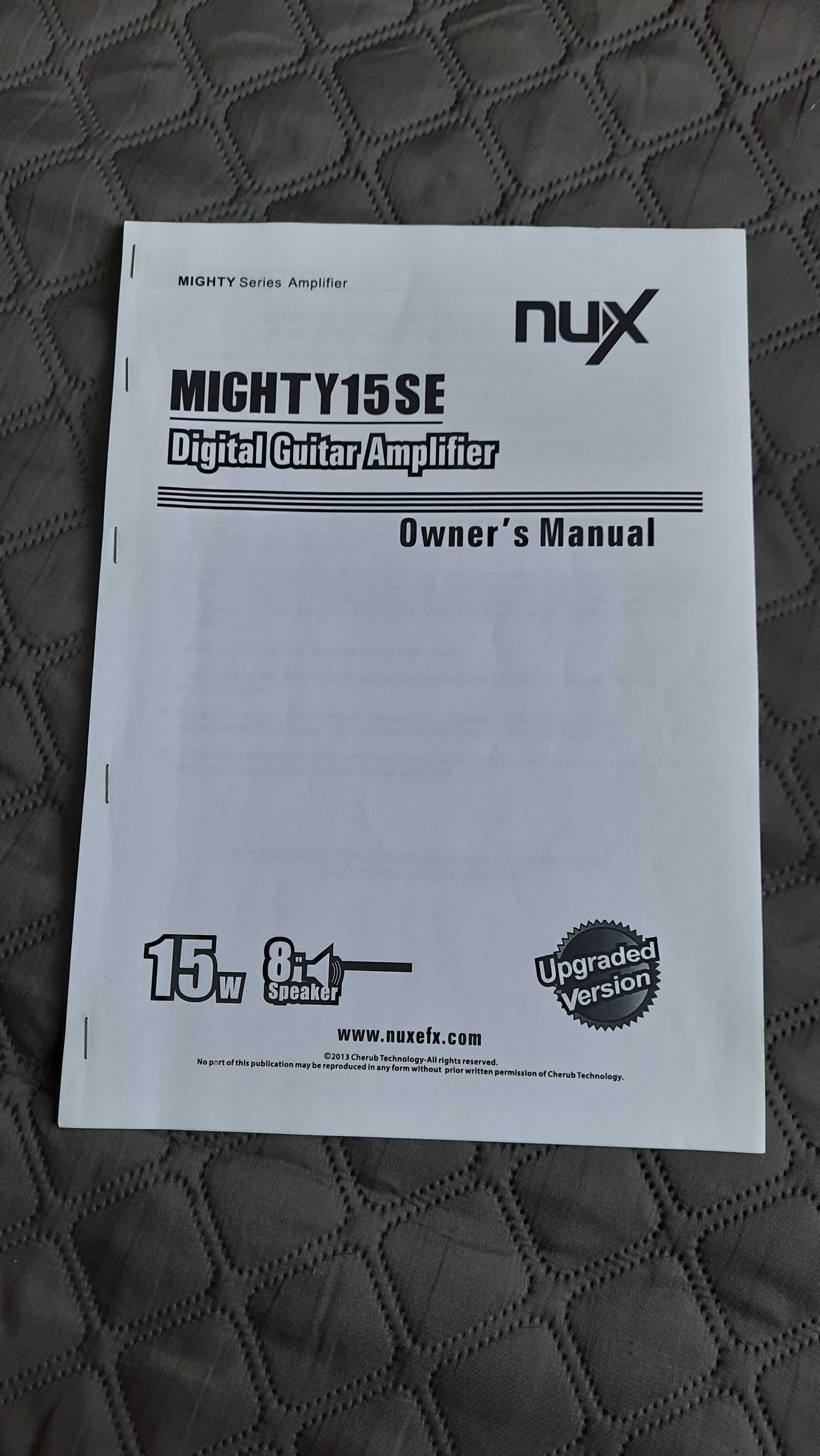 Гітарний комбопідсилювач NUX Mighty 15SE