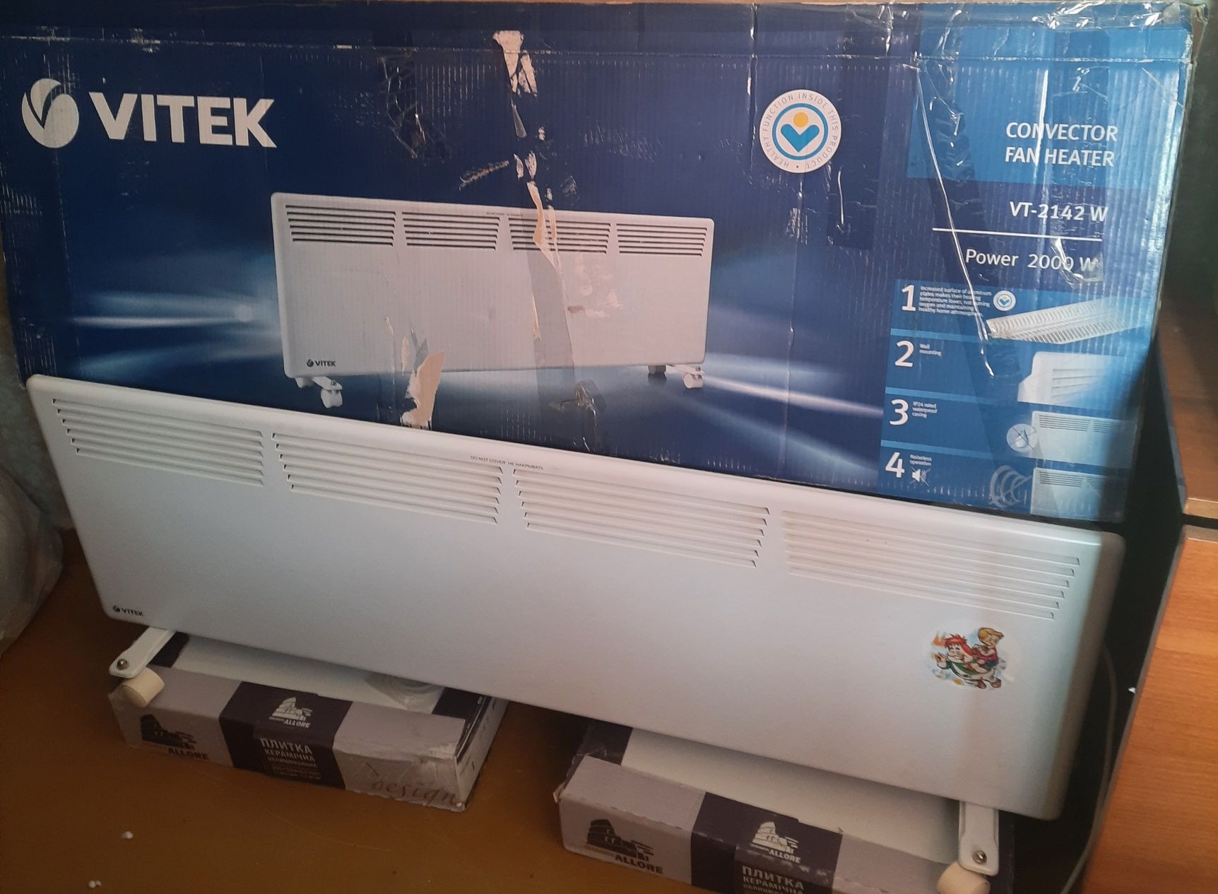 Конвектор електричний Vitek
