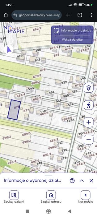 Działka budowlana Kokotów