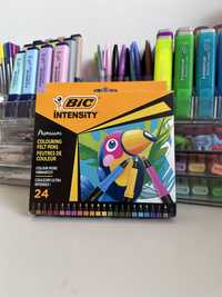 Flamastry BIC Intensity zestaw 24 kolorów