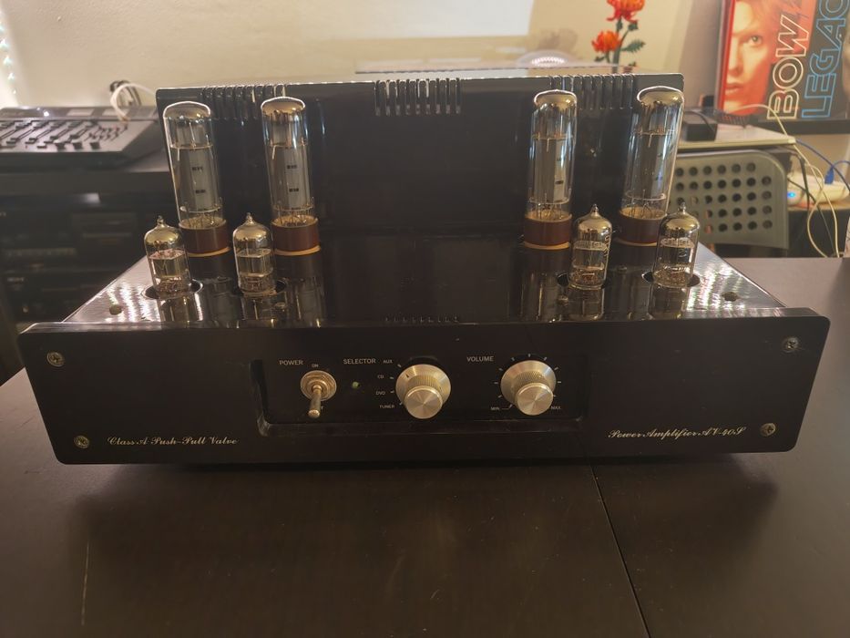 Amplificador stereo a válvulas