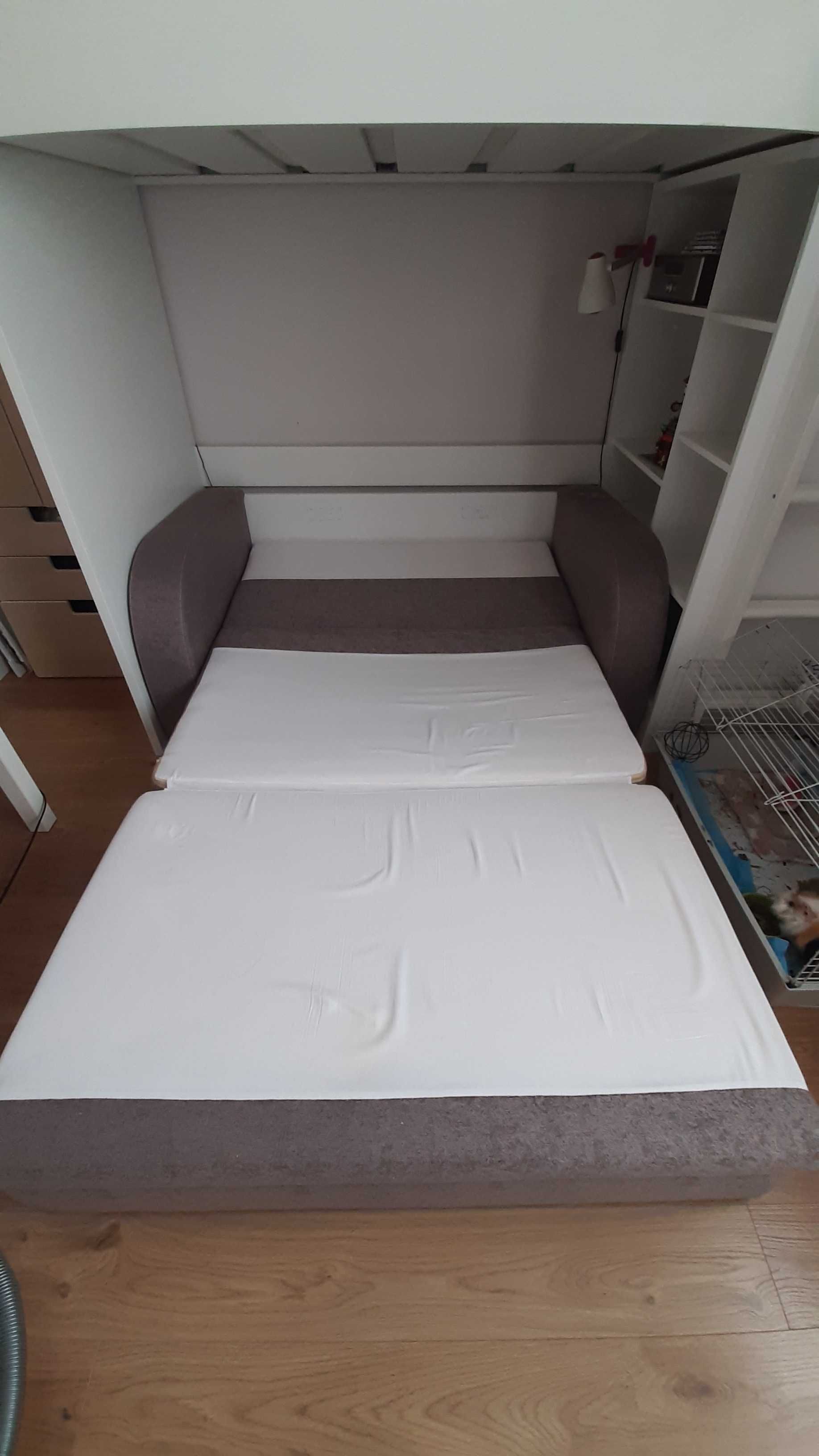 Sofa rozkładana 154 cm szerokość  90cm głębokość