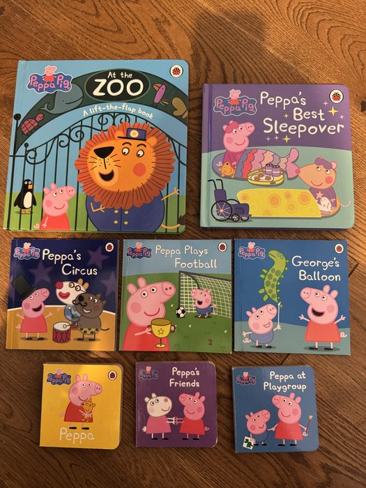 Ksiazki peppa pig po angielsku